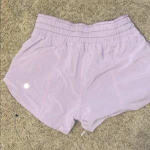 Lululemon reversible pink and navy shorts
